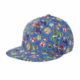Super Mario Bros Characters & Items All-Over Print Hat