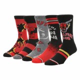 Stranger Things Mixed Character and Icons Mens 5 Pack Casual Crew Socks