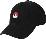 Pokemon Pokeball Black Dad Hat