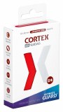 Cortex Japanese Size Matte Red Card Sleeves 60ct