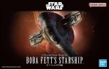 Star Wars Boba Fetts Starship 1/144 Scale Model Kit