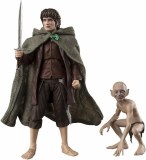 Lord of the Rings Frodo Baggins & Gollum SH FiguArts Action Figure Set