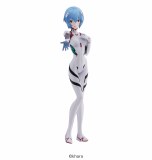Evangelion Thrice Rei Ayanami Hand Over White Spm Figurine