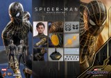 Hot Toys Spider-Man No Way Home Spider-Man Black and Gold 1/6 Action Figure