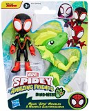 Spidey and His Amazing Friends Dino-Webs Miles Morales and Electrosaurus Figure Set