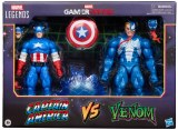 Marvel Legends Gamerverse Captain America vs Venom Action Figure 2 Pack