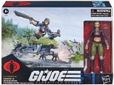 GI Joe Classified Zanya and Chameleon Swamp Skier Action Figure and Vehicle Set