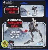Star Wars The Vintage Collection The Mandalorian and Grogu Imperial Remnant AT-RT Action Figure/Vehicle Set