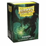 Dragon Shield Matte Dual Power Green Standard Size Card Sleeves