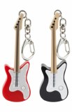 Rockin’ Guitar LED Keychain Asstorted Red or Black
