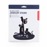 Black Cats Jewelry Stand