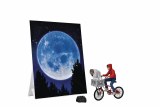 ET 40th Anniversary Elliott and ET on Bike 7 In Action Figure