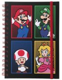 Super Mario 4 Color Wired Notebook