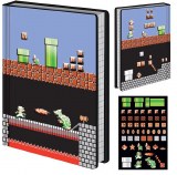 Super Mario Bros Magnetic Notebook