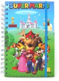 Super Mario Group Wired Notebook