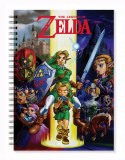 Legend of Zelda Ocarina of Time Wired Notebook