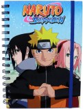 Naruto Trio Wired Notebook