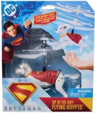 Superman 2025 Up in the Sky Flying Krypto Remote Controlled Figurine