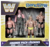 WWE Legends Flexfigs Bendy 4 Pack