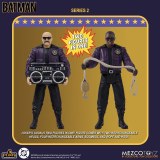 5 points Batman 89 Joker Goon Two Figures in One Mezco Action Figure set 2