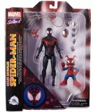 Marvel Select Miles Morales Spider-Man 7" Action Figure w/ Spider-Ham