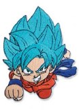 Dragon Ball Super Goku SSGSS Chibi Patch