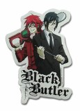 Black Butler Grell and Sebastian Sensei Sticker