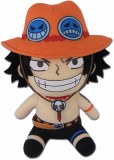 One Piece Ace 7 In Sitting Pose Plush Doll