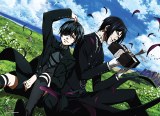 Black Butler Sebastian and Ciel Outside Wall Scroll
