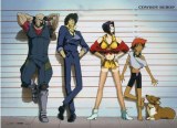 Cowboy Bebop Team Line Up Wall Scroll