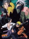 Naruto Shippuden Naruto v Sasuke SS Wall Scroll 18.5" x 25.2"