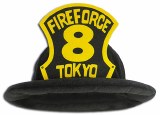 Fire Force Fireman Hat Cosplay Accessory