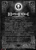 Death Note Rules Wall Scroll