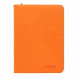 Z-Folio Orange 9-Pocket 360 Card Binder
