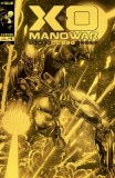 X-O Manowar Black White & Gold #1 Cvr D