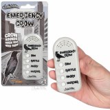 Emergency Crow Sounds Button