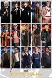 Dr Who Doctors Grid 24x36 Poster