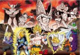 Dragon Ball Z Group Against Cell Poster