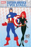 Captain America & Volstagg #1 Brooks Animated Variant