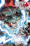 Godzilla vs Thor #1 Bradshaw Variant