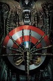Alien vs Captain America #1 2nd Ptg 25 Copy Panosian Variant