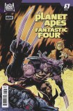 Planet of the Apes vs Fantastic Four #3 Hepburn Variant