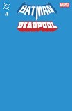 Batman Deadpool #1 Blue Blank Sketch Variant
