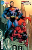 DC Marvel Superman Spider-Man #1 Cvr B Jim Lee Card Stock Variant