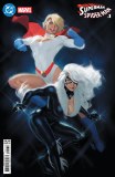 DC Marvel Superman Spider-Man #1  Cvr V David Talaski Power Girl & Black Cat Variant