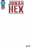 Jonah Hex And The Shadow Of Death #1 Cvr E Blank Card Stock Variant