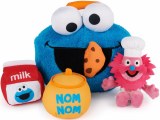 Sesame Street Cookie Monster/Gonger Plush Doll Playset