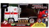 Transformers x Ghostbusters Optimus Prime x Ecto-1 1/32 Scale Die-Cast Vehicle