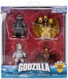 Godzilla W1 Metalfigs Die-Cast Metal Mini-Figure 4 Pack