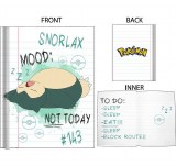 Pokemon Snorlax Journal
